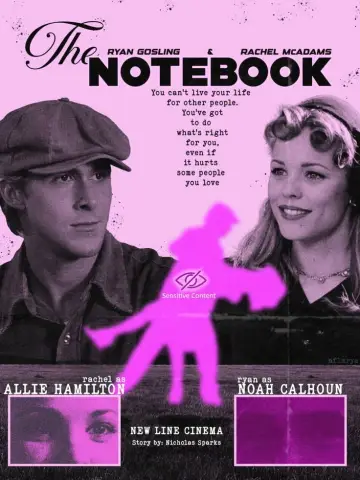 Poster to the movie "The Notebook" #909694