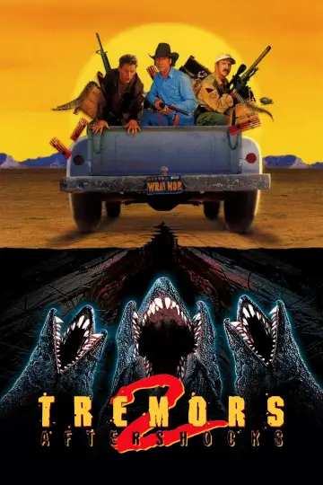 Poster to the movie "Tremors 2: Aftershocks" #872895