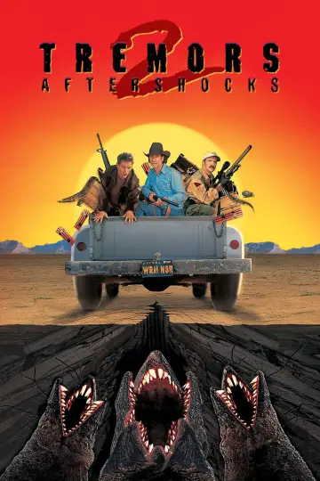Poster to the movie "Tremors 2: Aftershocks" #872899