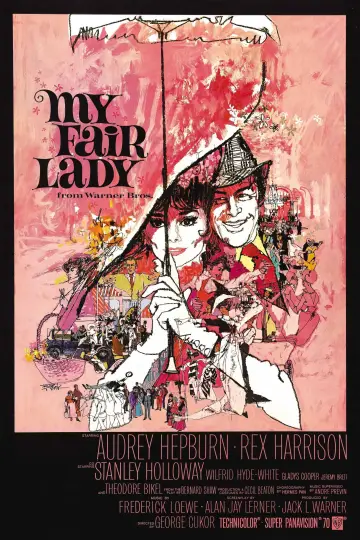 Poster to the movie "My Fair Lady" #860290