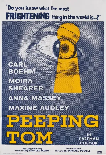 Poster to the movie "Peeping Tom" #948592
