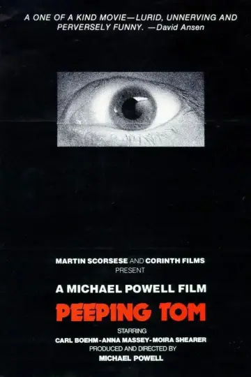 Poster to the movie "Peeping Tom" #948598