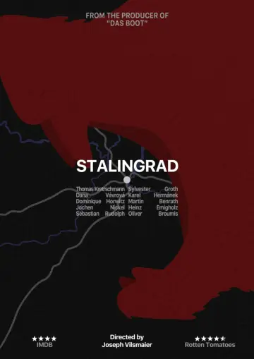 Poster to the movie "Stalingrad" #886712