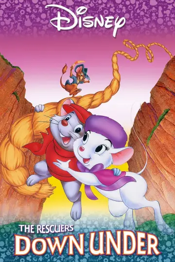 Poster to the movie "The Rescuers Down Under" #274470
