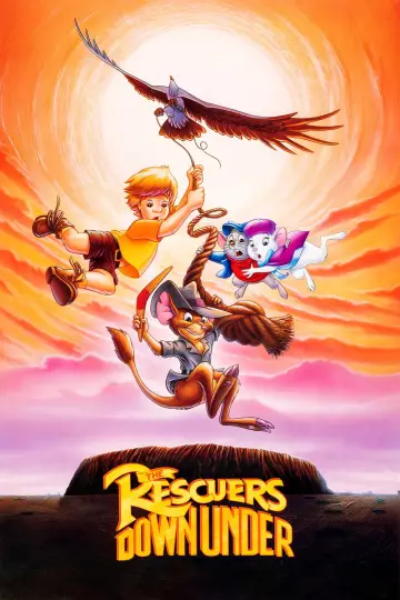 Poster to the movie "The Rescuers Down Under" #717217