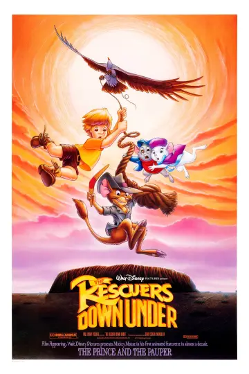 Poster to the movie "The Rescuers Down Under" #717220