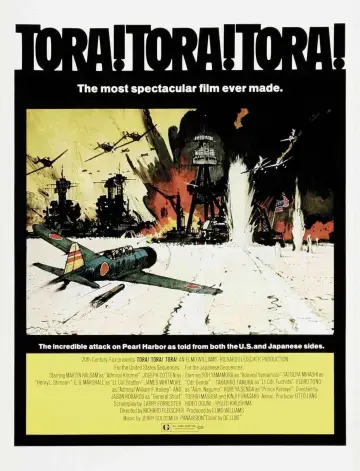 Poster to the movie "Tora! Tora! Tora!" #738843