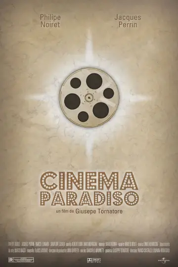 Poster to the movie "Cinema Paradiso" #1197936