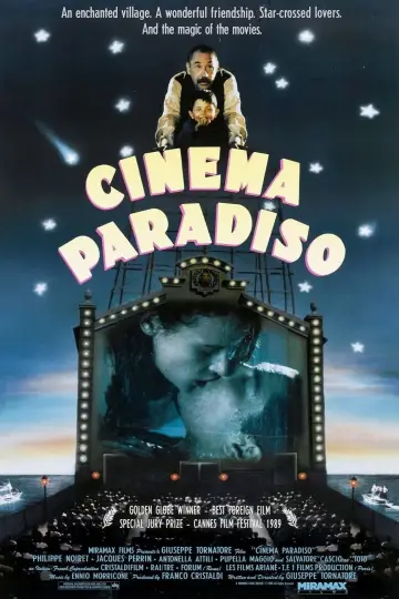 Poster to the movie "Cinema Paradiso" #54783