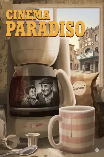 Poster to the movie "Cinema Paradiso" #835142