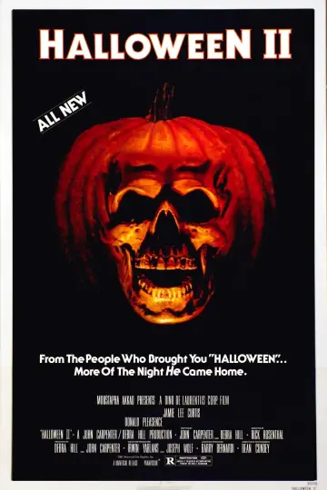 Poster to the movie "Halloween II" #410390