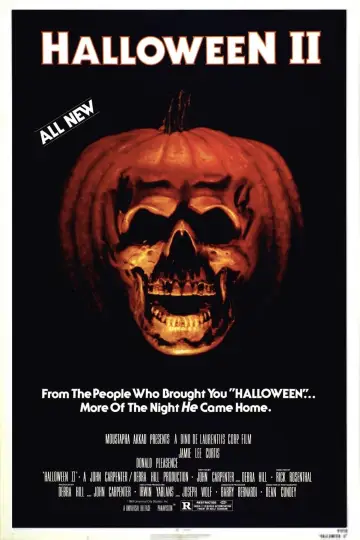 Poster to the movie "Halloween II" #410391