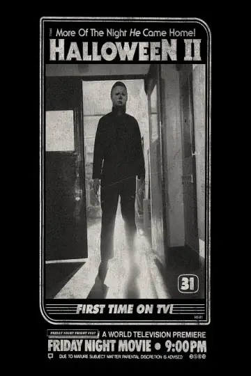 Poster to the movie "Halloween II" #70297