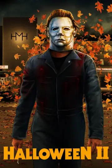 Poster to the movie "Halloween II" #709034