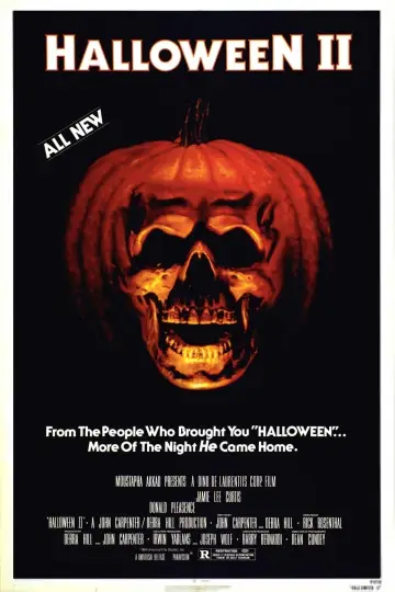 Poster to the movie "Halloween II" #709039