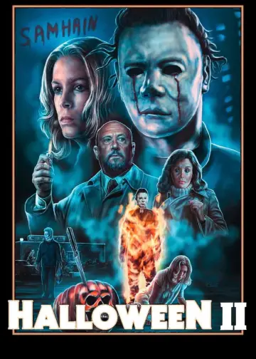 Poster to the movie "Halloween II" #709057