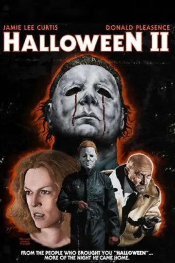 Poster to the movie "Halloween II" #709059