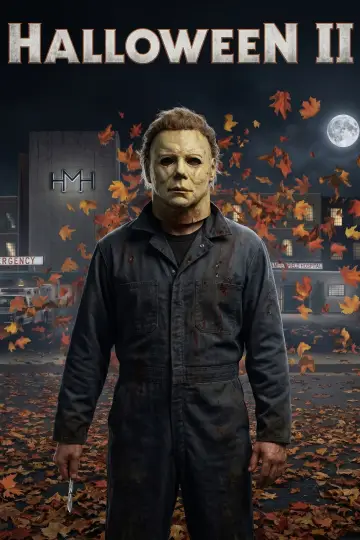 Poster to the movie "Halloween II" #860919