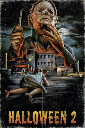 Poster to the movie "Halloween II" #931577
