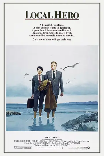 Poster to the movie "Local Hero" #766507