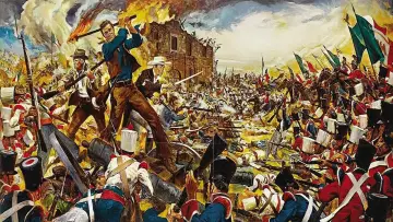 Backdrop to the movie "The Alamo" #234442
