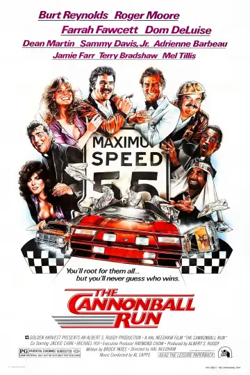 Poster to the movie "The Cannonball Run" #885115