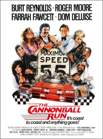 Poster to the movie "The Cannonball Run" #885116