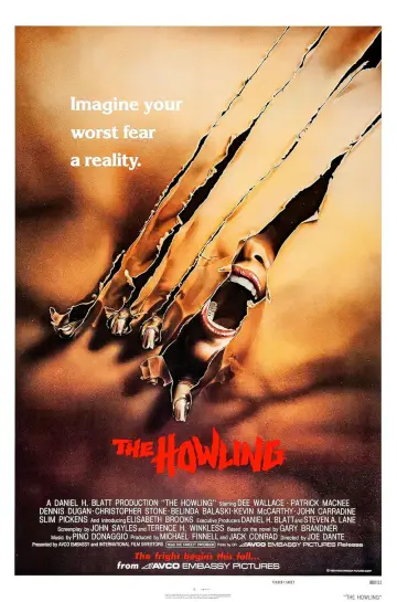 Poster to the movie "The Howling" #725968