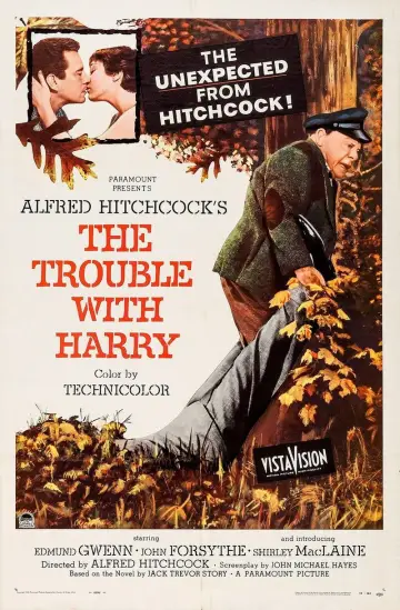 Poster to the movie "The Trouble with Harry" #992500