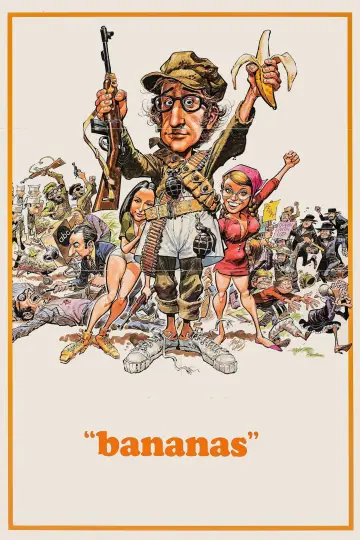 Poster to the movie "Bananas" #996194