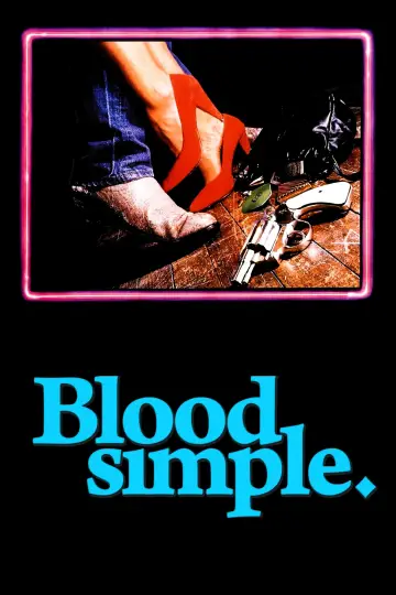 Poster to the movie "Blood Simple" #865945