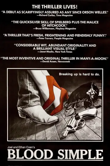 Poster to the movie "Blood Simple" #865946
