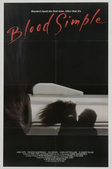 Poster to the movie "Blood Simple" #865952
