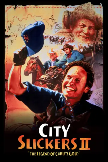 Poster to the movie "City Slickers II: The Legend of Curly