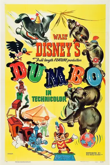 Poster to the movie "Dumbo" #622945