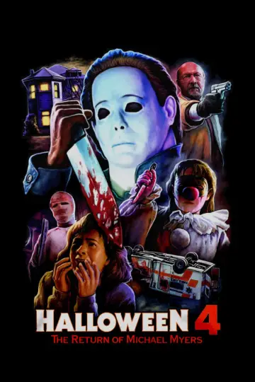 Poster to the movie "Halloween 4: The Return of Michael Myers" #732805