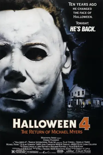 Poster to the movie "Halloween 4: The Return of Michael Myers" #732813