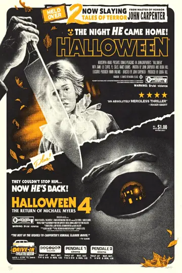 Poster to the movie "Halloween 4: The Return of Michael Myers" #881662