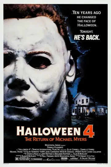 Poster to the movie "Halloween 4: The Return of Michael Myers" #881664