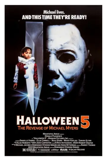 Poster to the movie "Halloween 5: The Revenge of Michael Myers" #857338