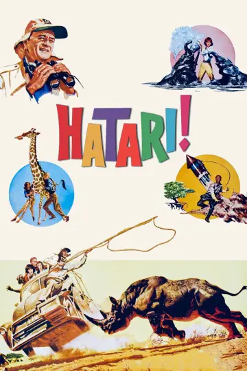 Poster to the movie "Hatari!" #1014496