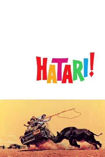 Poster to the movie "Hatari!" #1014499