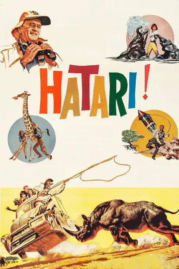 Poster to the movie "Hatari!" #1014503