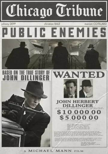 Poster to the movie "Public Enemies" #1199570