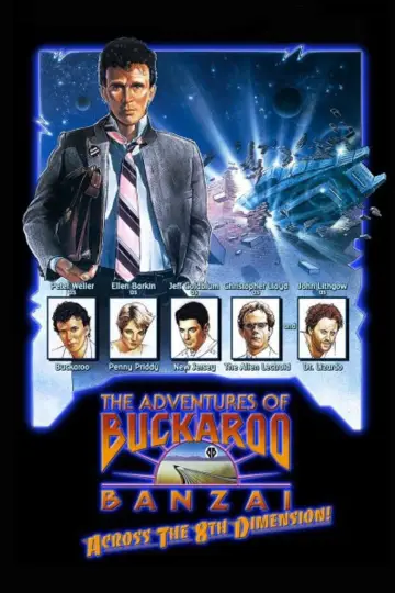 Poster to the movie "The Adventures of Buckaroo Banzai Across the 8th Dimension" #882702