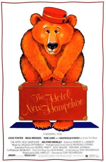 Poster to the movie "The Hotel New Hampshire" #1043653
