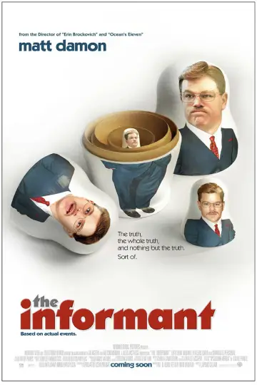 Poster to the movie "The Informant!" #1001391