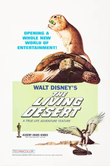 Poster to the movie "The Living Desert" #1620609