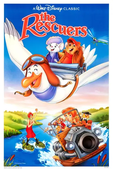 Poster to the movie "The Rescuers" #686868