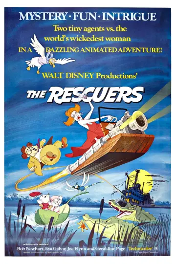 Poster to the movie "The Rescuers" #686874